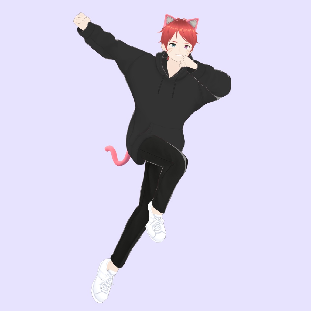 【VRoid Avatar】(male) riku_akagi 赤城 璃空