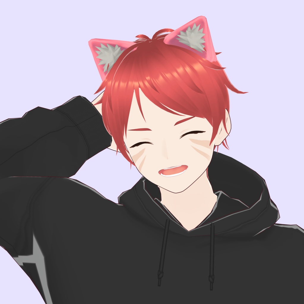 【VRoid Avatar】(male) riku_akagi 赤城 璃空