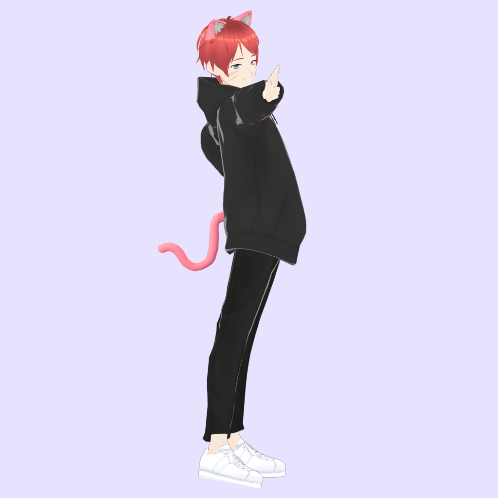 【VRoid Avatar】(male) riku_akagi 赤城 璃空