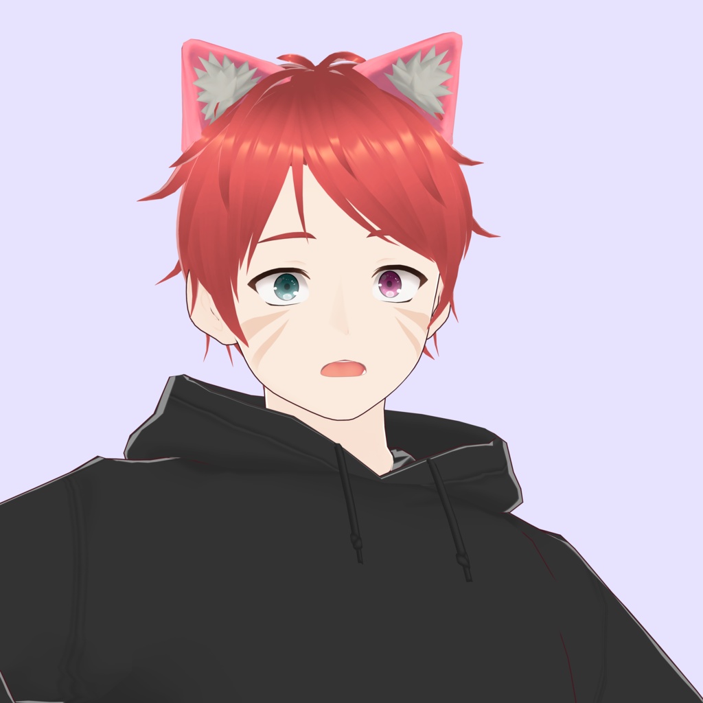 【VRoid Avatar】(male) riku_akagi 赤城 璃空