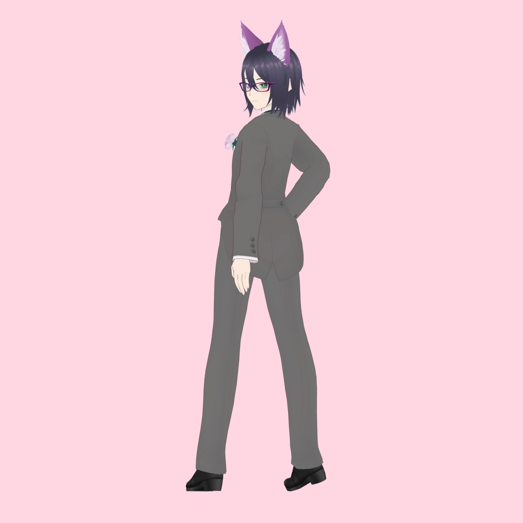【VRoid Avatar】(male) ryuto_yaotome_fox 八乙女 琉人(きつね)