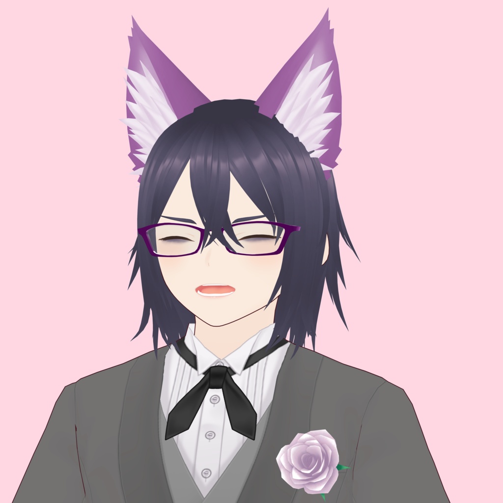 【VRoid Avatar】(male) ryuto_yaotome_fox 八乙女 琉人(きつね)