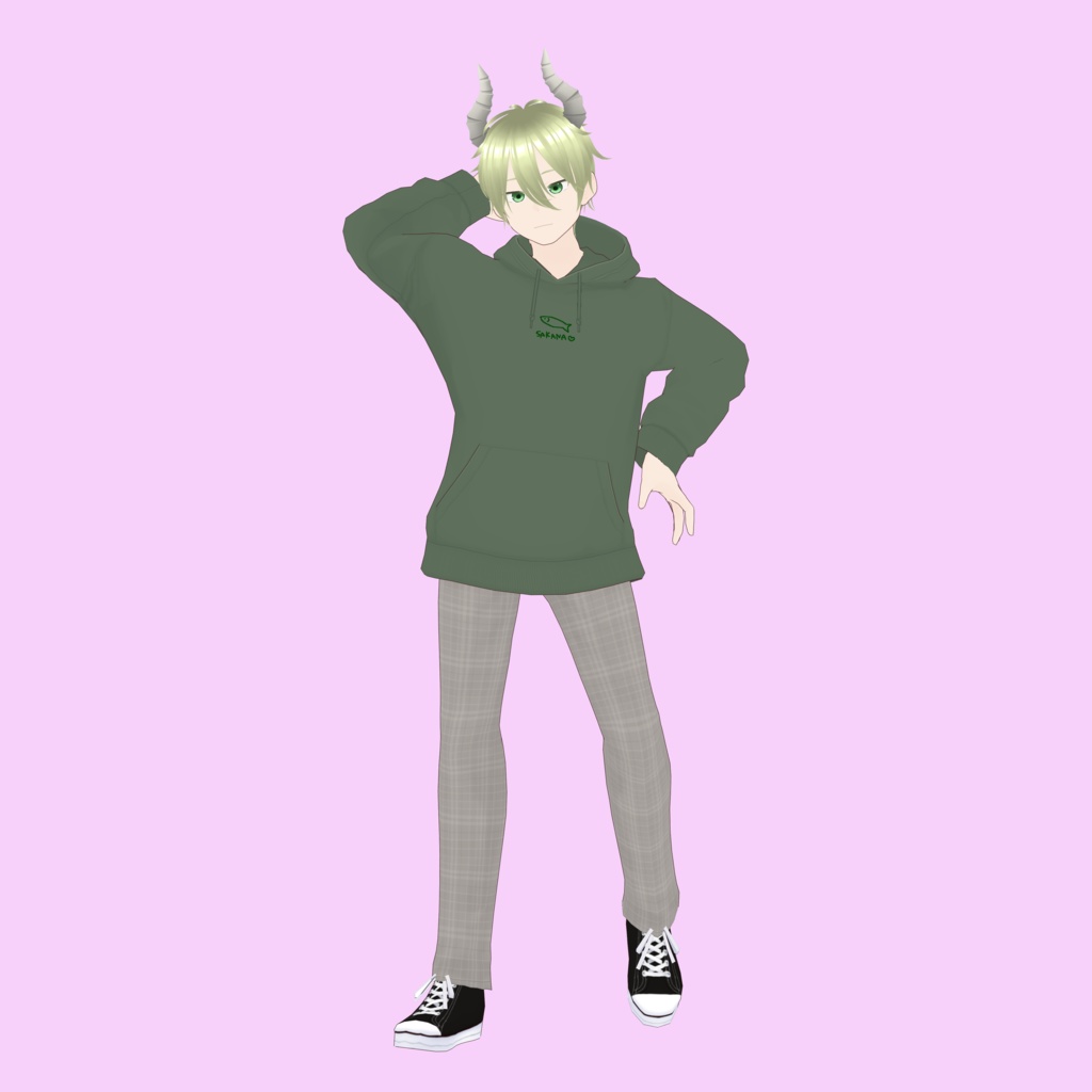 【VRoid Avatar】(male) gaku_yamada 山田 岳