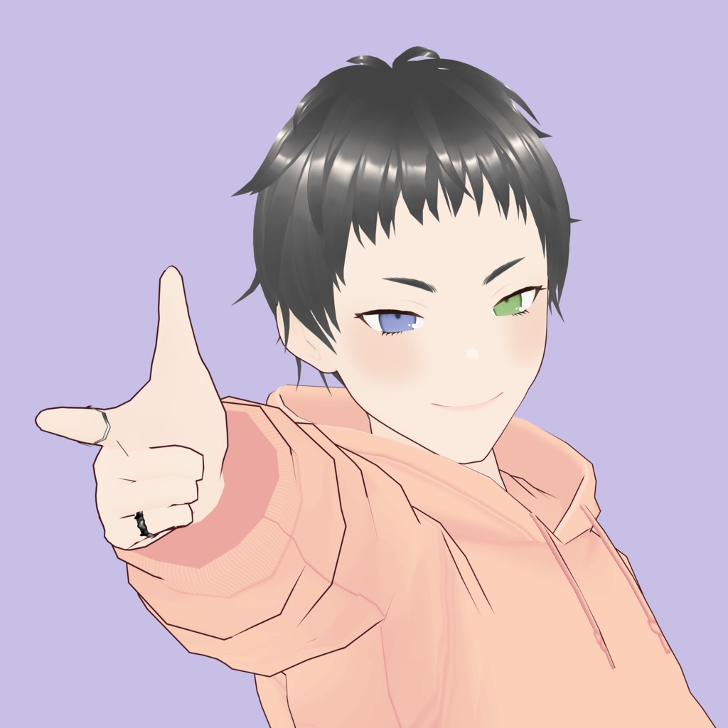 【VRoid Avatar】(male) daichi_fujishima 藤島 大智