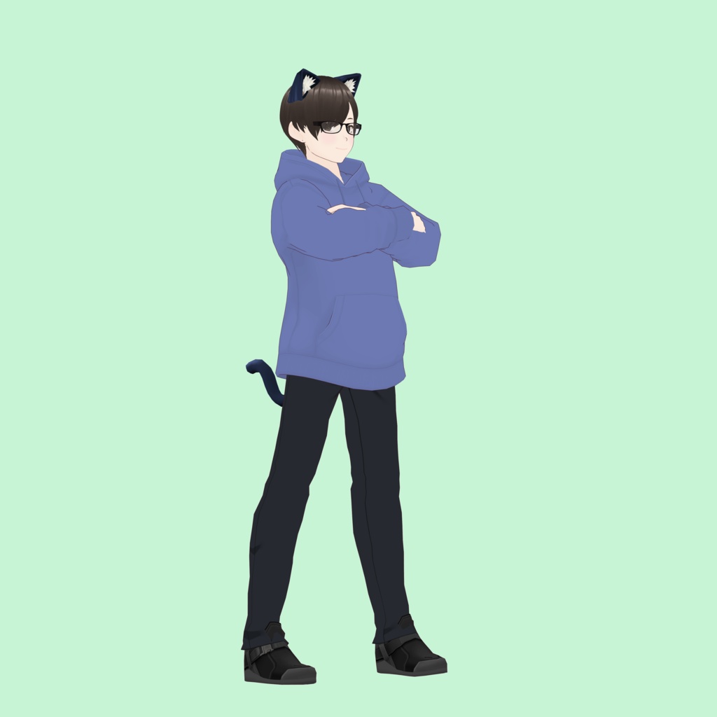 【VRoid Avatar】(male) hajime_kase_neko 加瀬 創 猫耳