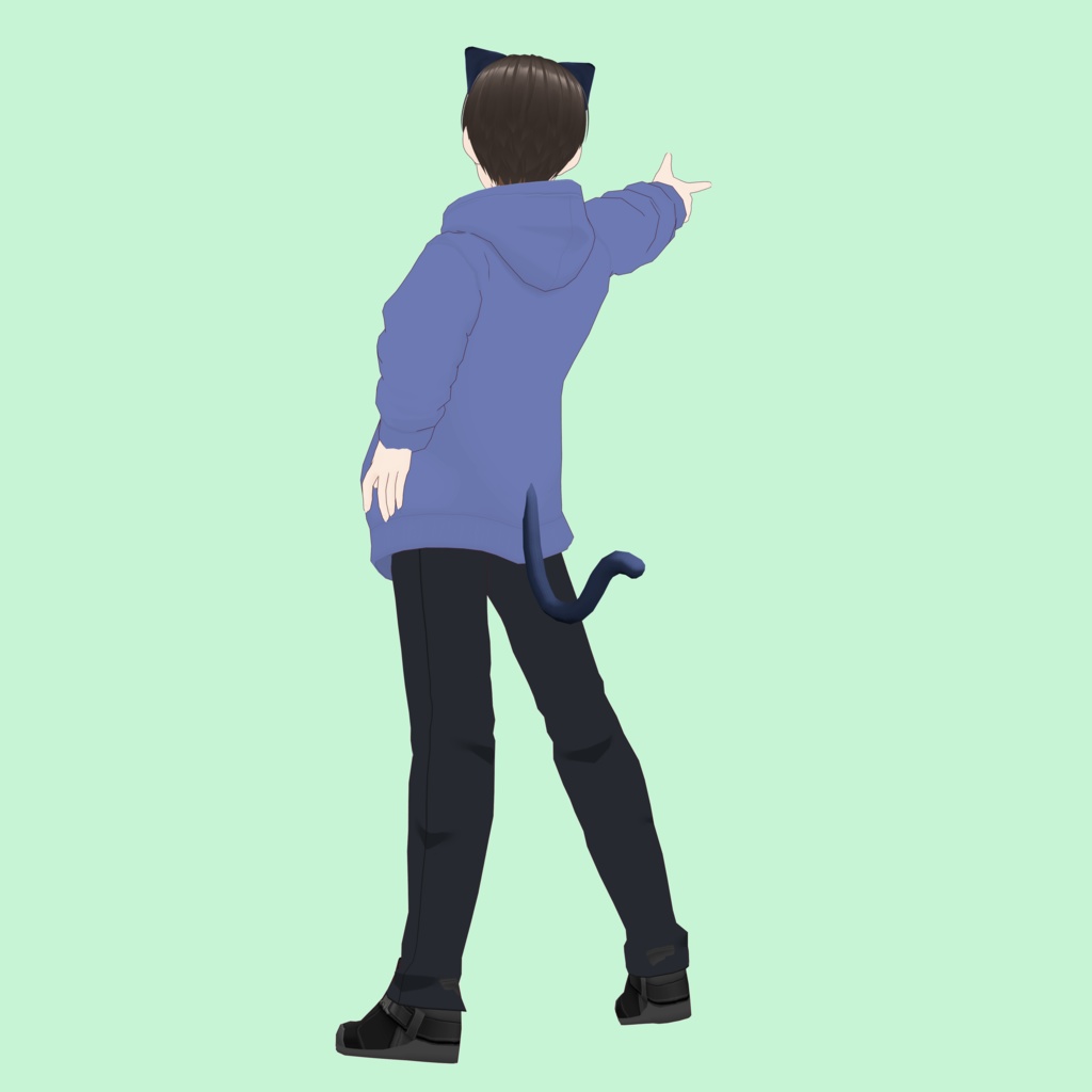 【VRoid Avatar】(male) hajime_kase_neko 加瀬 創 猫耳