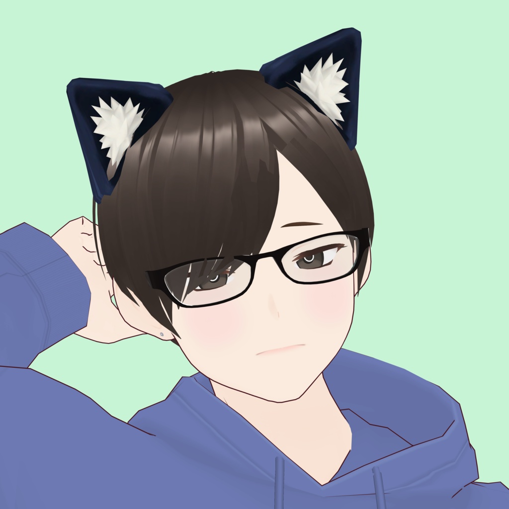 【VRoid Avatar】(male) hajime_kase_neko 加瀬 創 猫耳