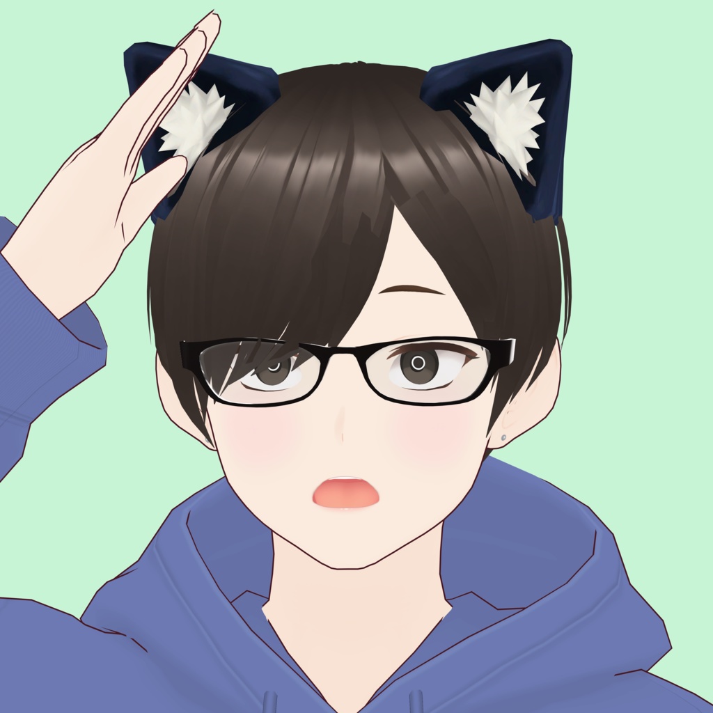 【VRoid Avatar】(male) hajime_kase_neko 加瀬 創 猫耳