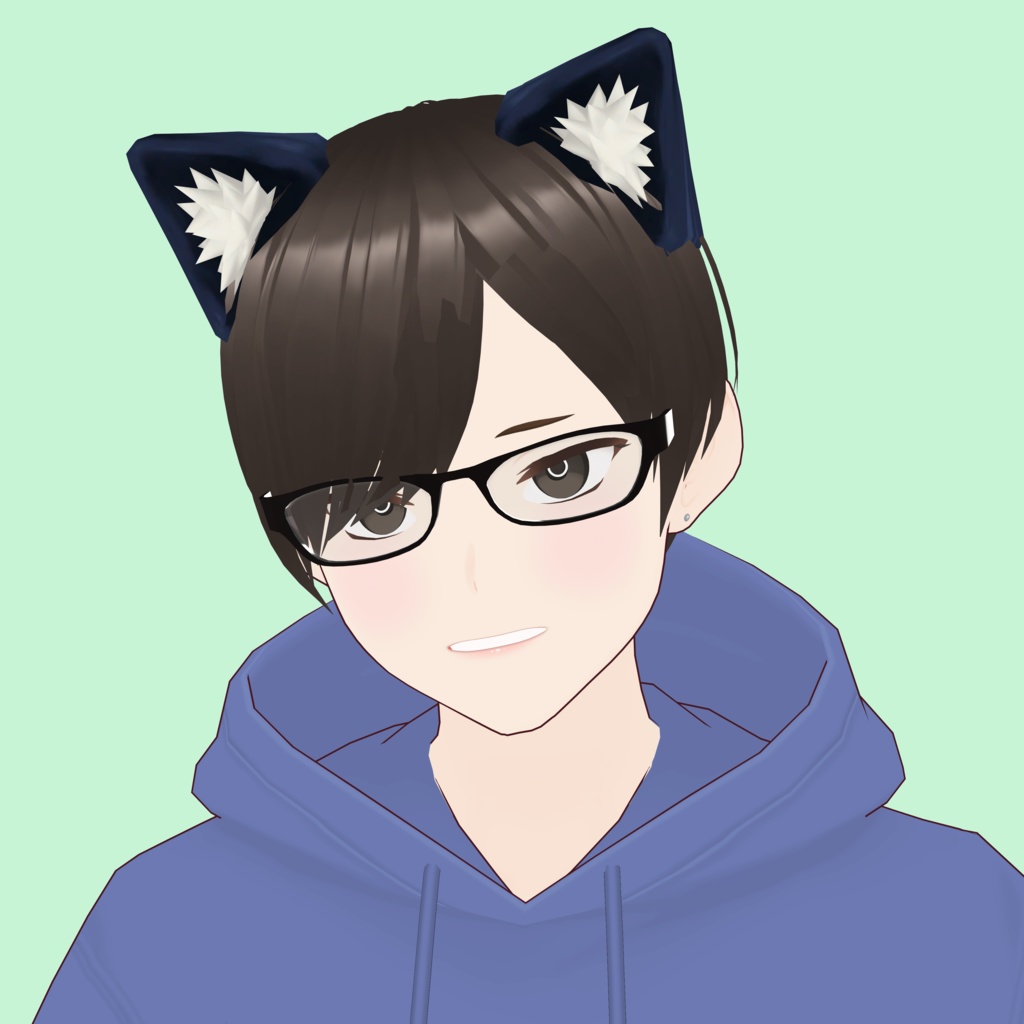 【VRoid Avatar】(male) hajime_kase_neko 加瀬 創 猫耳