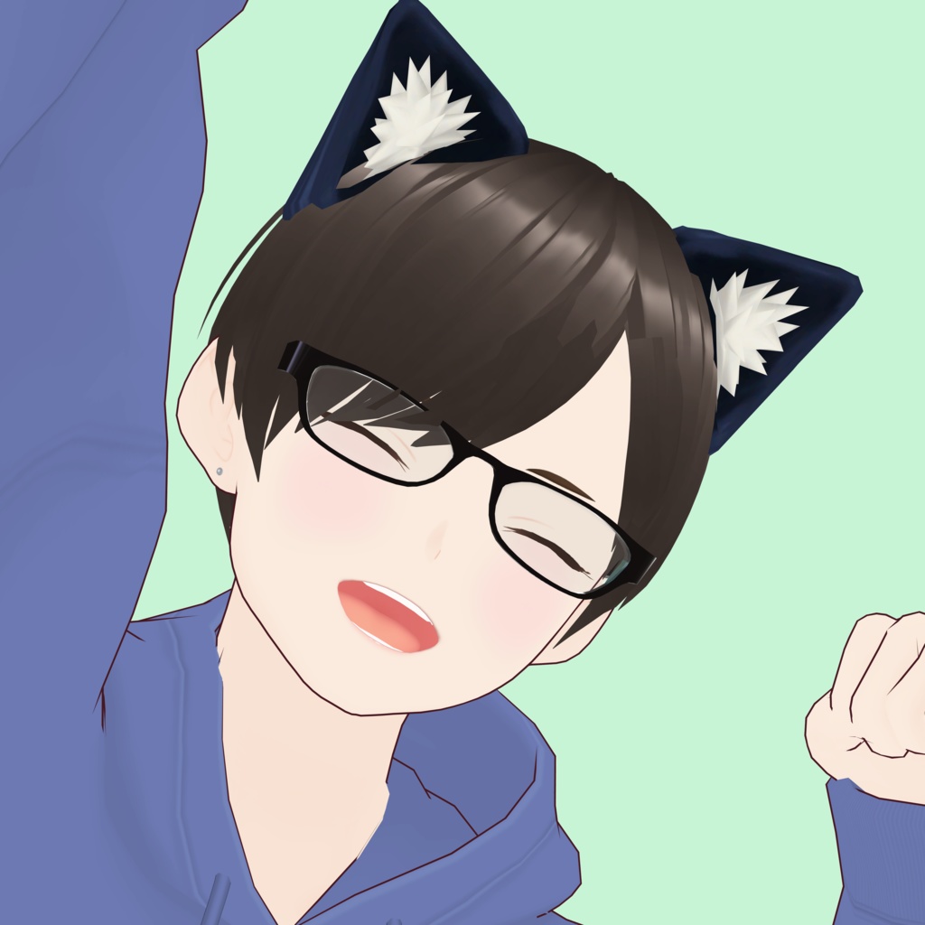 【VRoid Avatar】(male) hajime_kase_neko 加瀬 創 猫耳
