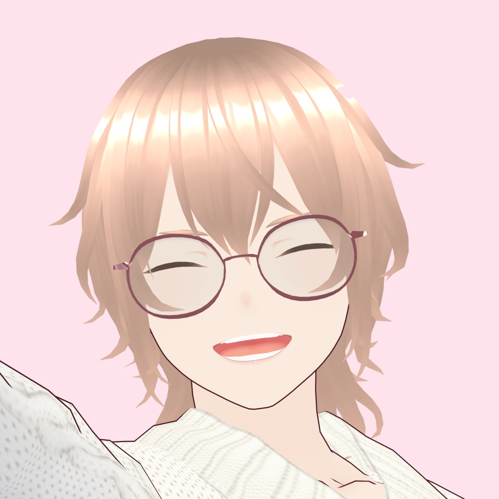 【VRoid Avatar】(male) yuito_yana_megane 矢名 唯斗 (眼鏡)