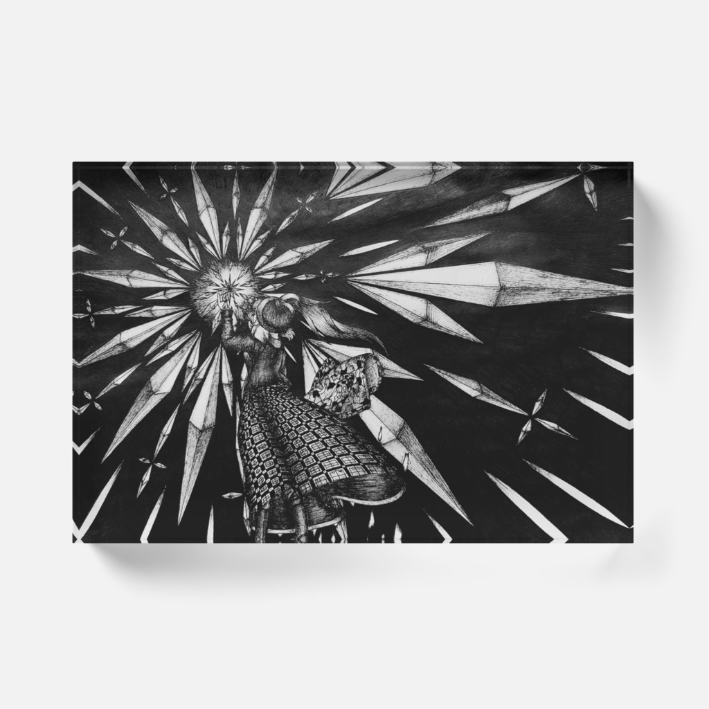 「"ギフ」アクリルブロック