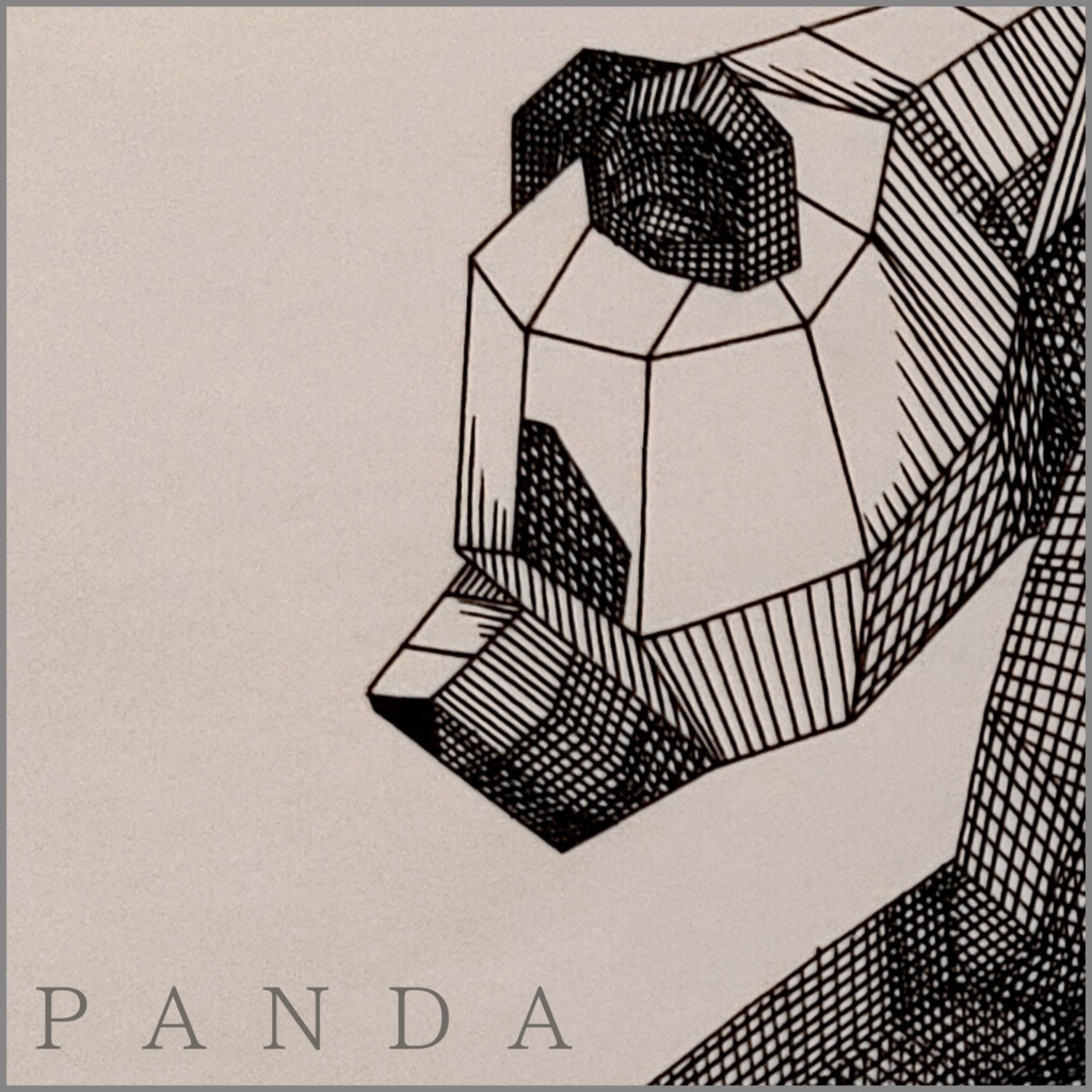 ポリゴン動物ーパンダ