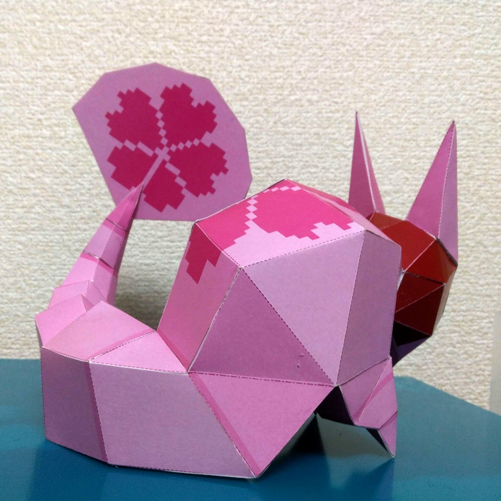 【ペーパークラフト】ウメジャムセン