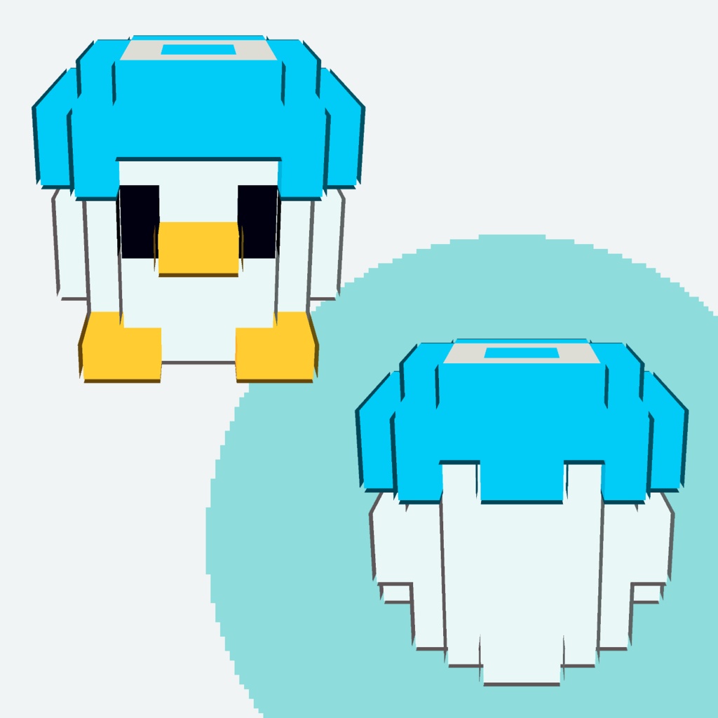 【VRChatアバター】ボクセルヨーグルペン