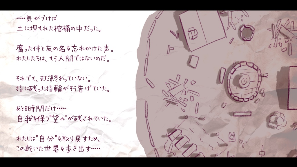 クトゥルフ神話TRPG6版『カワキノヒカリ』