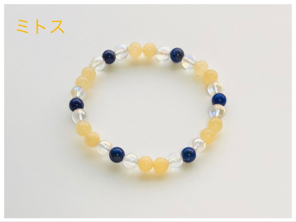 TOS キャラモチーフ天然石ブレスレット