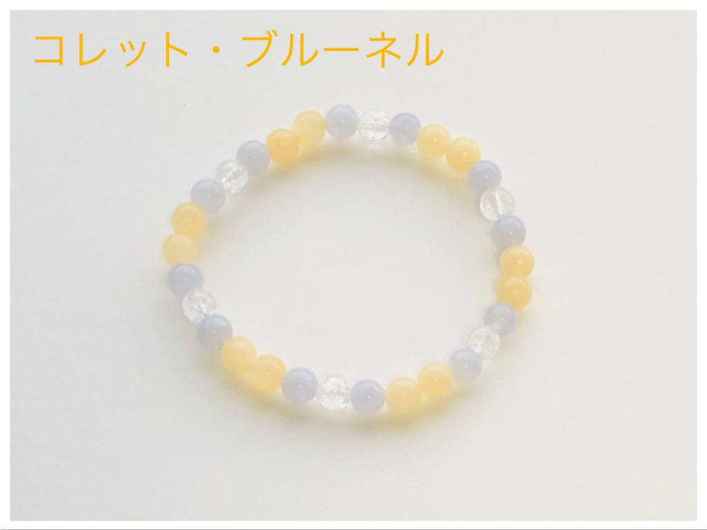 TOS キャラモチーフ天然石ブレスレット