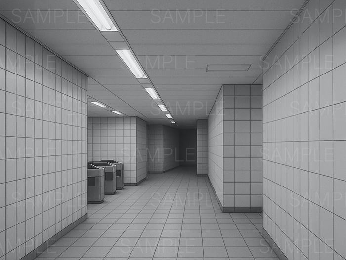 【背景45枚】地下鉄|TRPG / CoC / ココフォリア|Subway Background Pack