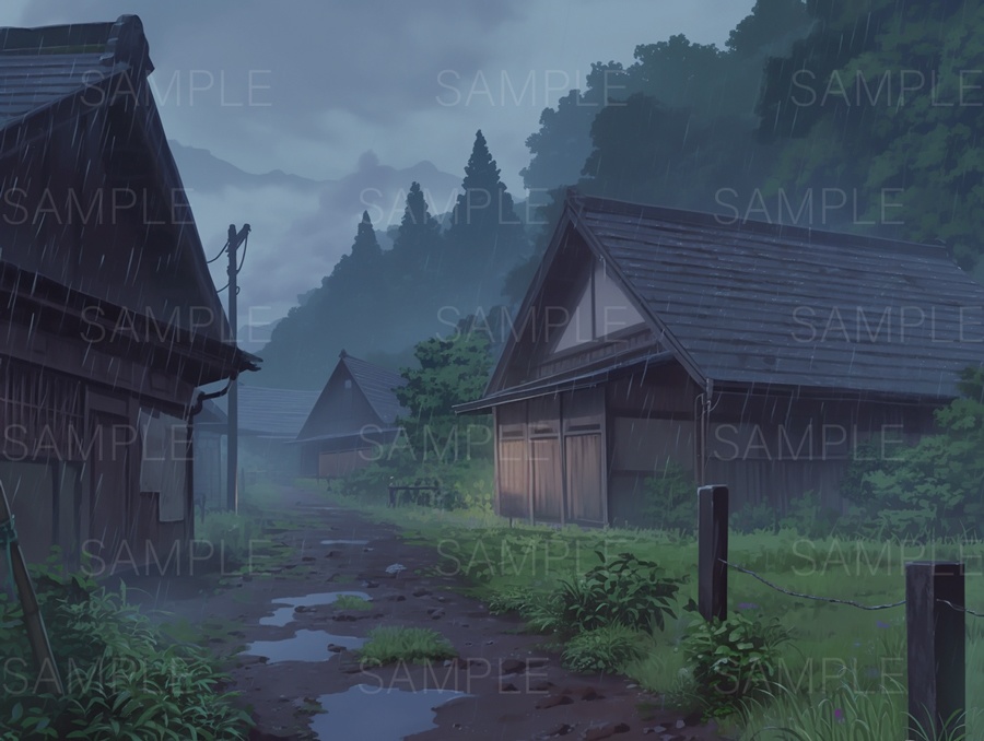 【背景86枚】村・集落|TRPG / CoC / ココフォリア|Japanese Village Background Pack