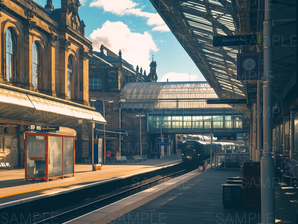 【背景88枚】スコットランド風街並み|Scottish Scenery Pack