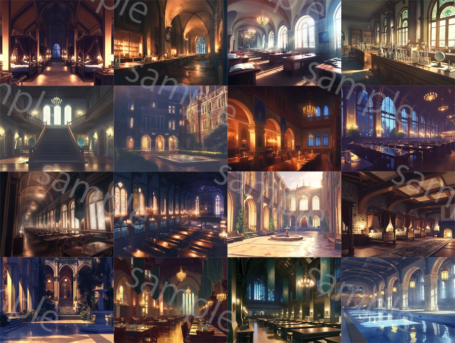 【背景67枚】イギリスのボーディングスクール|寄宿学校(ゲーム / TRPG)