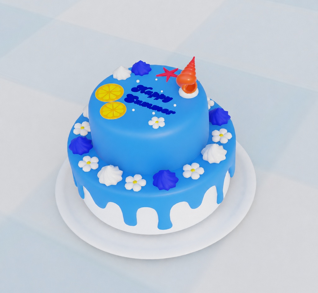 Summer Cake (VRCワールド想定)
