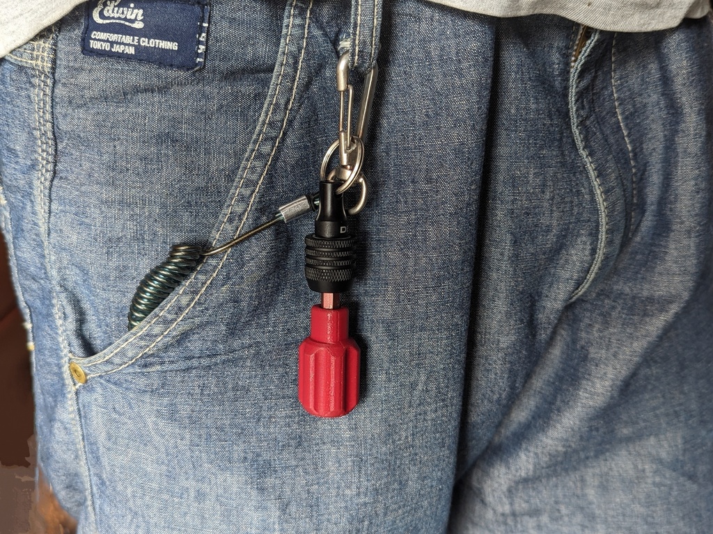 65mm両頭ビット用ドライバーグリップ