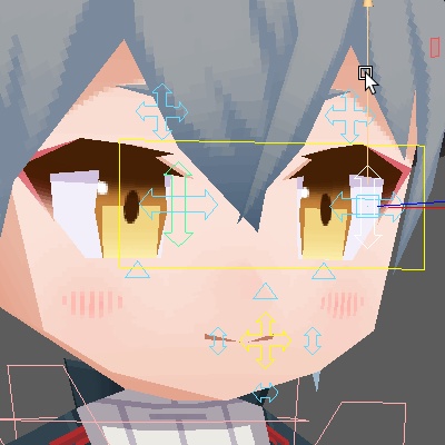 【Free/無料】256流流【3Dモデル/リグ】