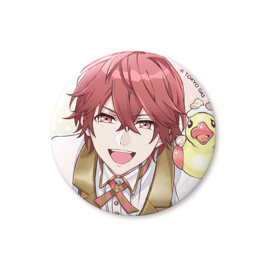 有馬颯　オリジナル缶バッジ（大）