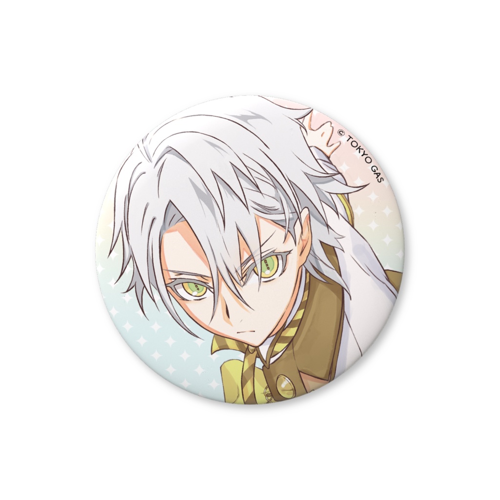 月城愁　オリジナル缶バッジ（大）