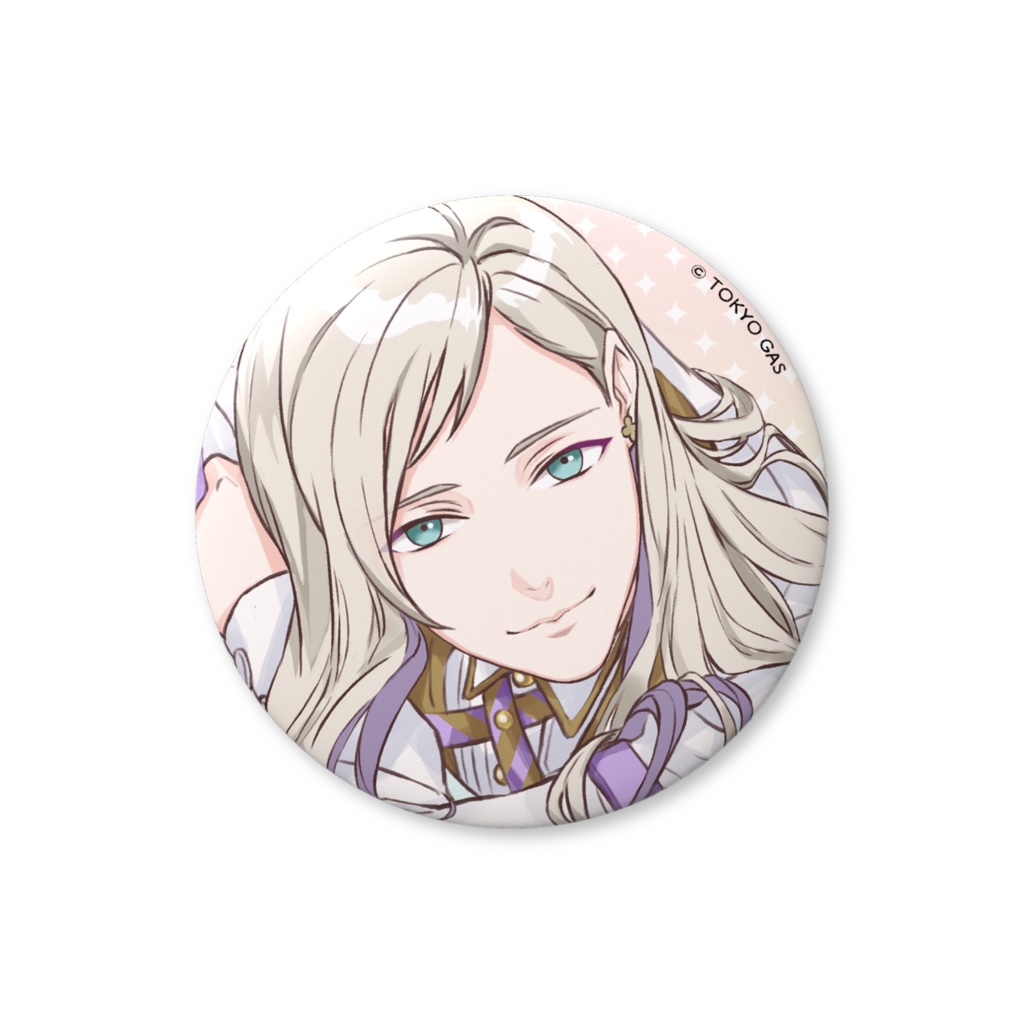 東雲レオ　オリジナル缶バッジ（大）