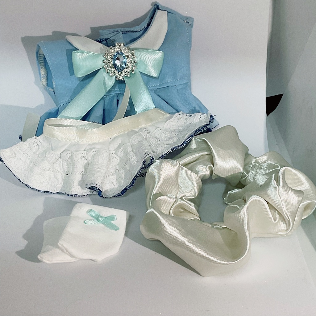 【わわママ】20cmぬいぐるみ用メイド服