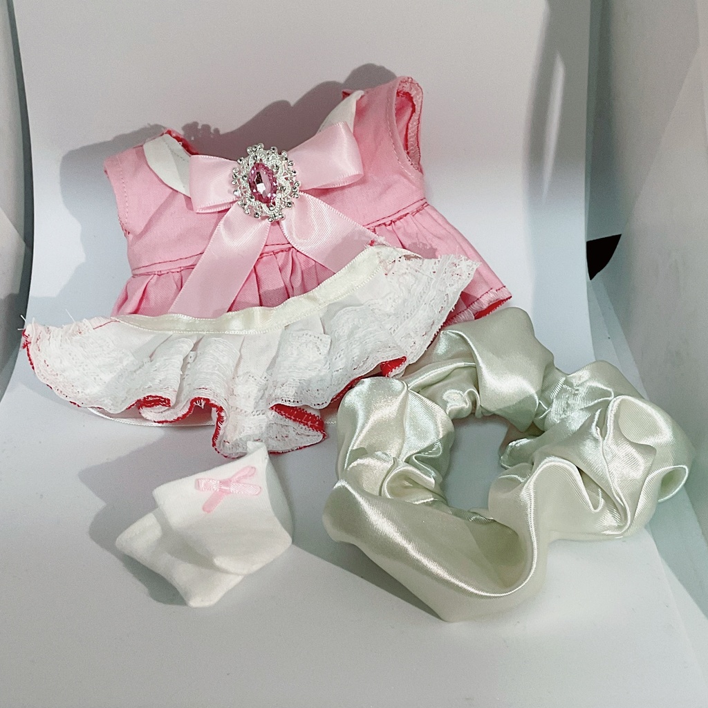 【わわママ】20cmぬいぐるみ用メイド服