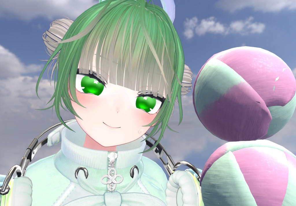 【3アバター対応】Sea glass eye【24color】