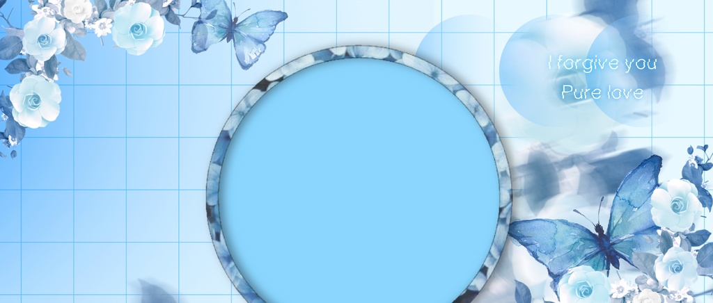 IRIAM素材 ヘッダー 青 春 ネモフィラ