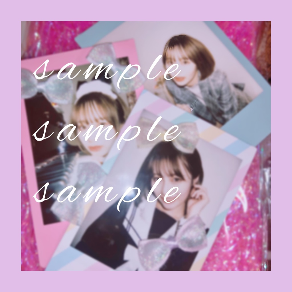 バレンタイン❤︎デコレーションチェキ