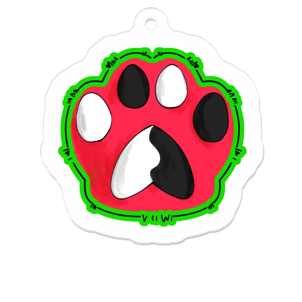 肉球(スイカの種)