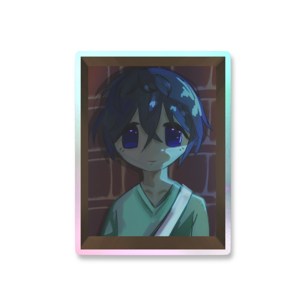 いつか昔の絵画ステッカー