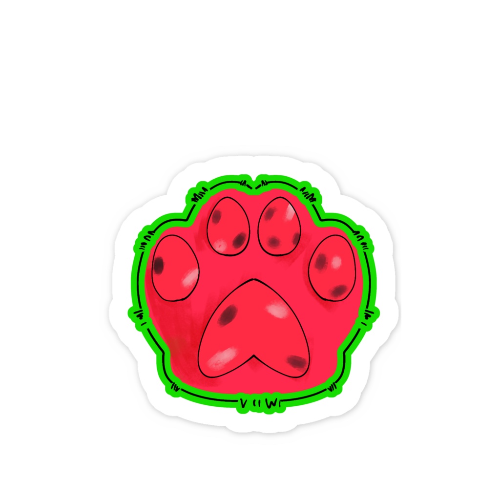 肉球(スイカの種)