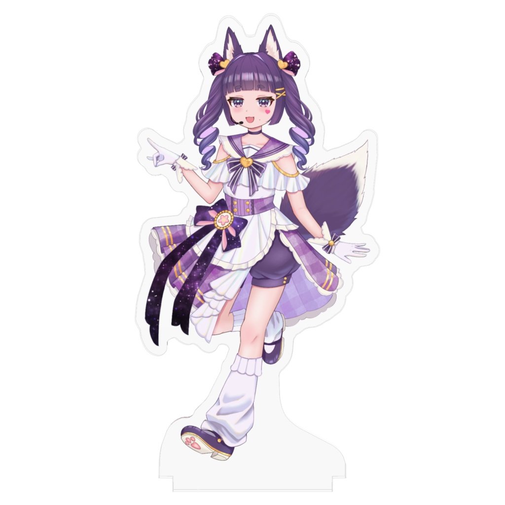 狐神れんげ 1周年記念立ち絵 アクスタ