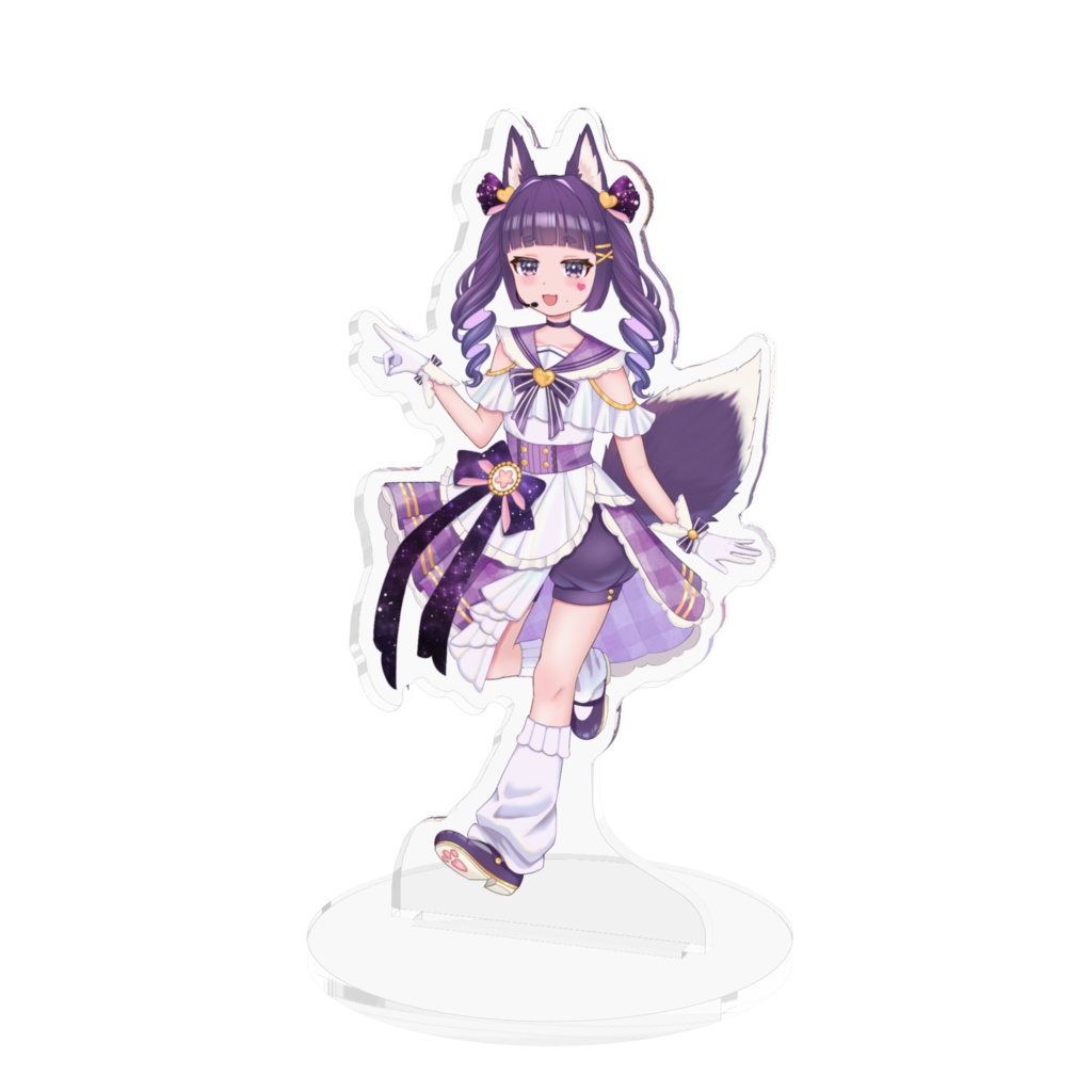 狐神れんげ 1周年記念立ち絵 アクスタ