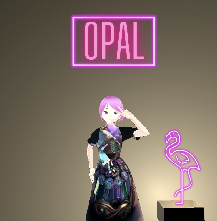 VRChat PC用オパールちゃん