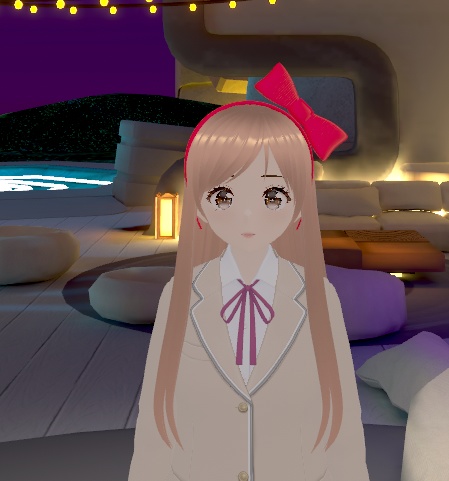 レッドリボンカチューシャ