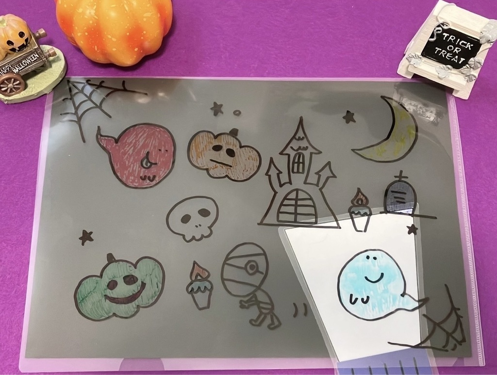 ハロウィン【暗闇シアター】イラスト