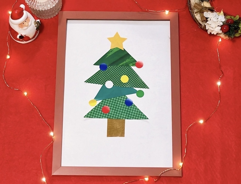 クリスマスツリー製作　イラスト