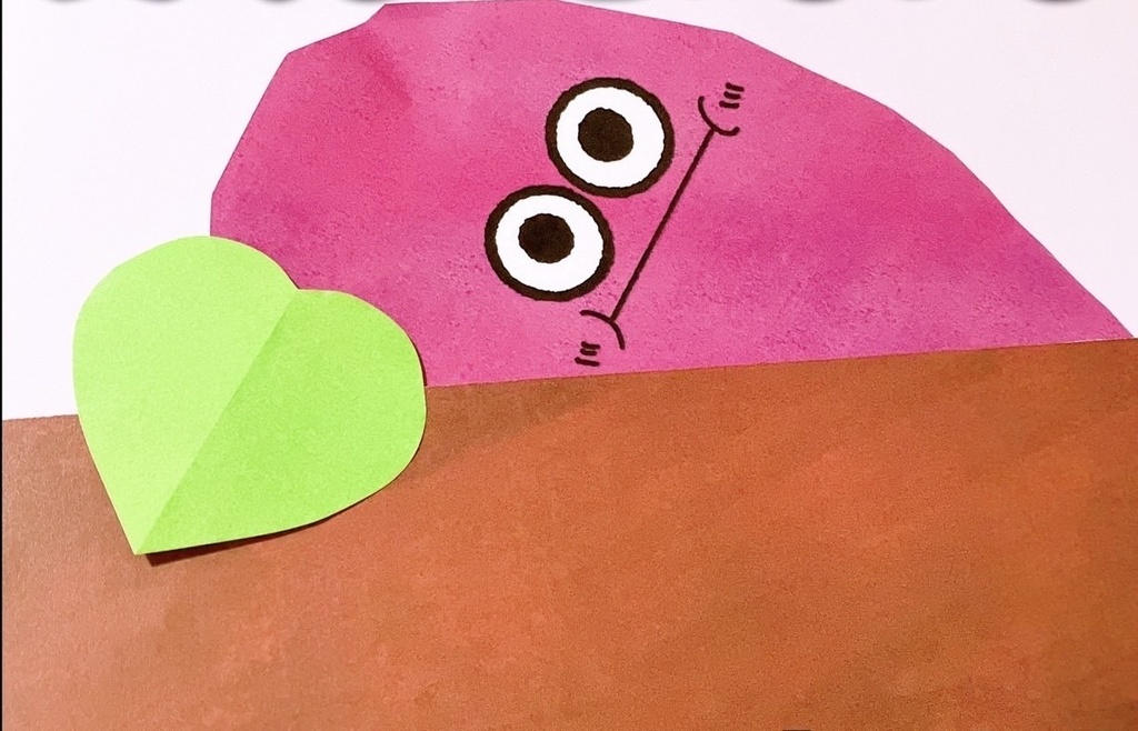 秋製作【さつまいも】ハサミ 製作 保育 収穫