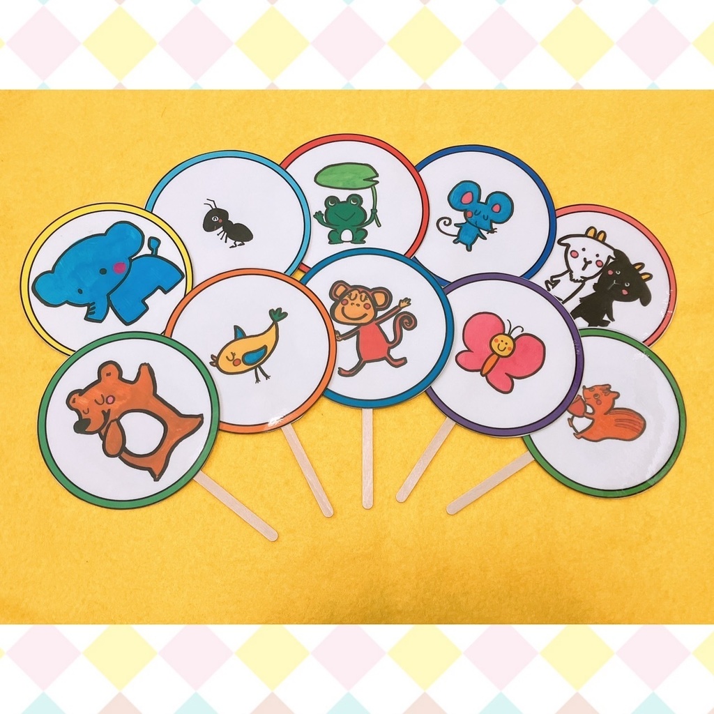 ペープサート【だぁれのお家?】なぞなぞ 知育 保育 春 新学期 幼児 クイズ 歌