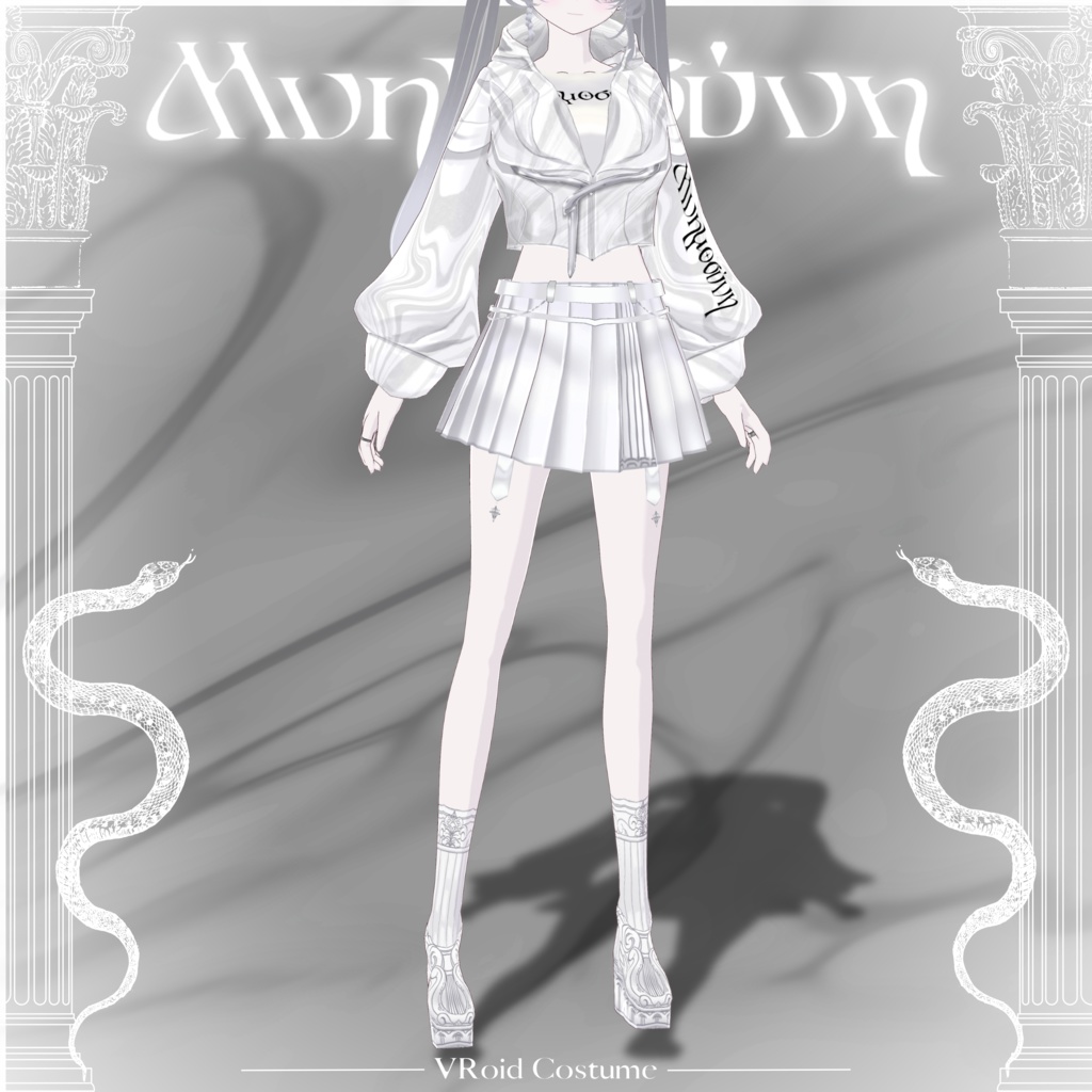 トータルコーデセットWhite【Μνημοσύνη】