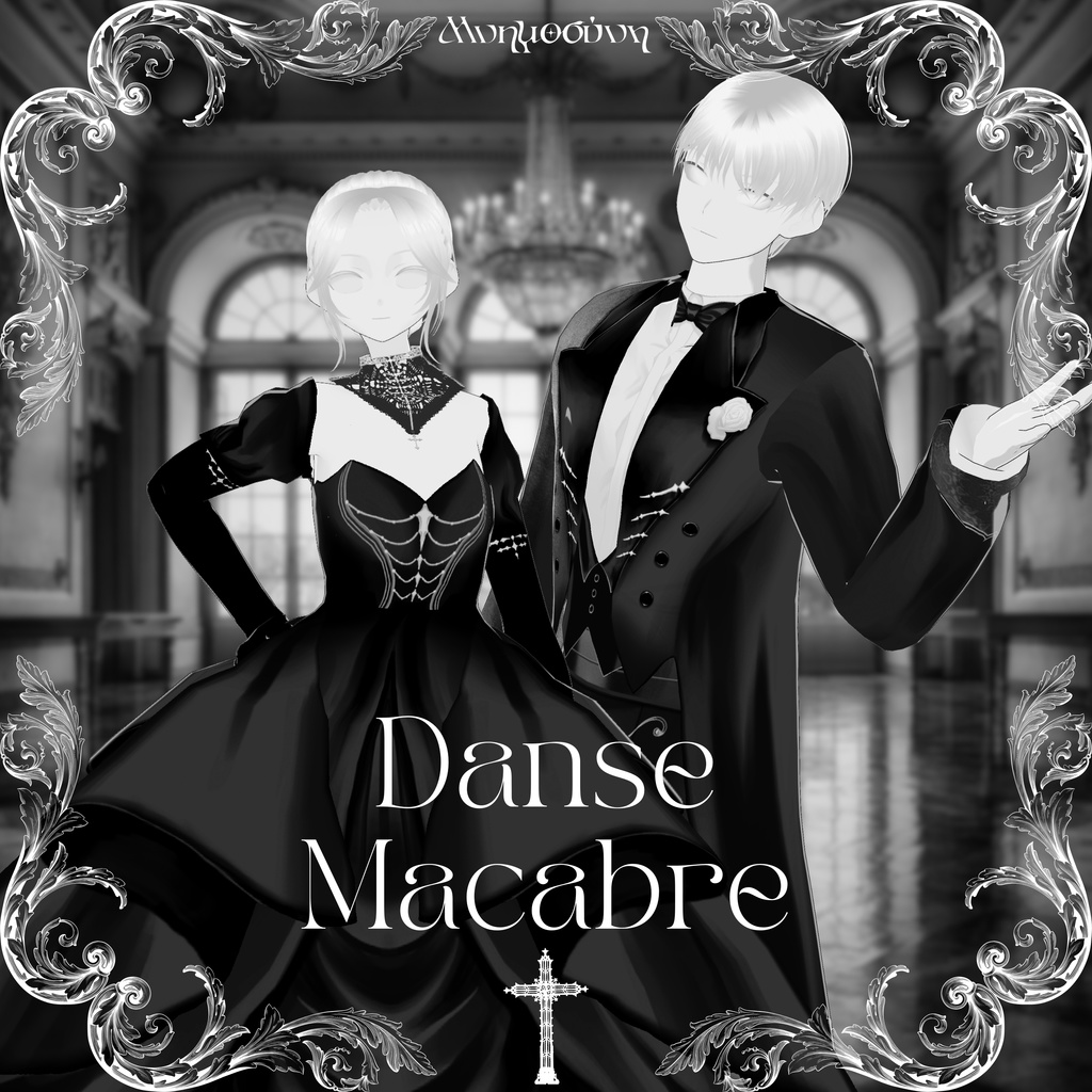 Danse Macabre【VRoid Dress & Tuxedo Set】